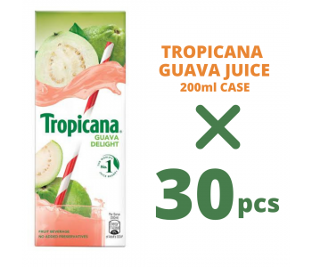 TROPICANA GUAVA JUICE 200ML CASE OF 30PCS